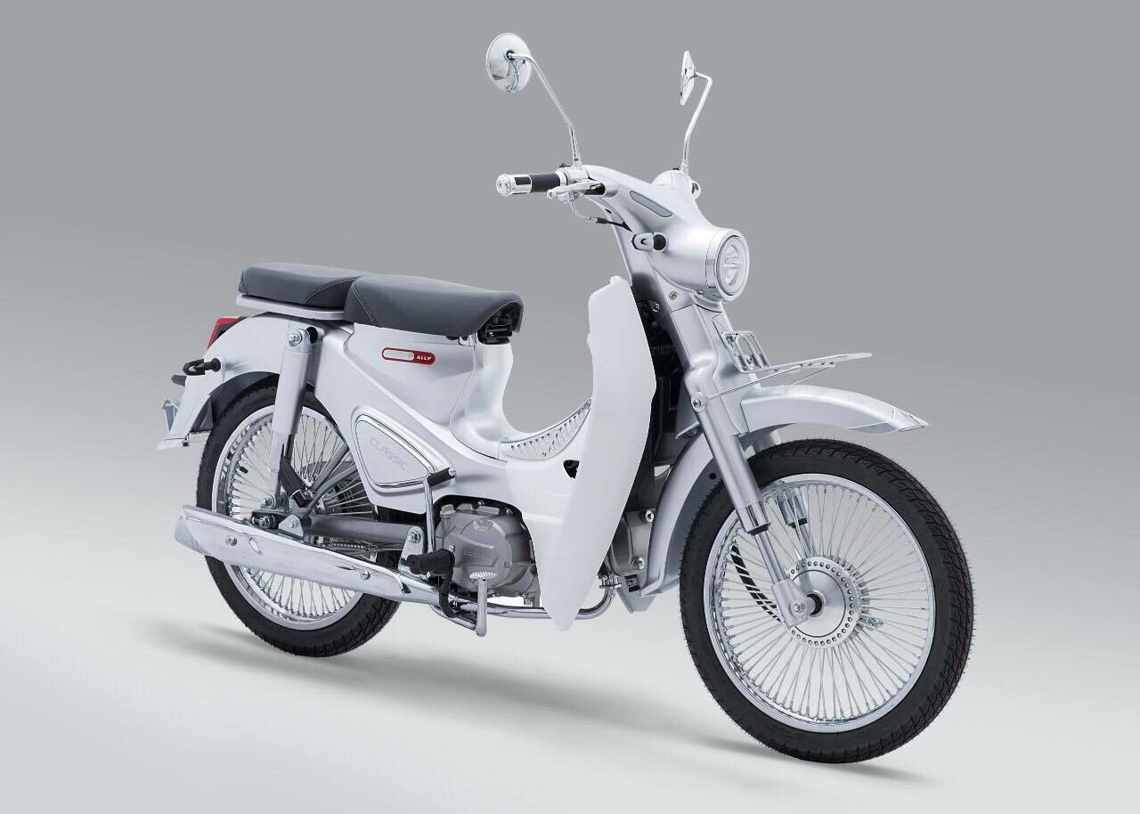 Xe máy Cub 50 Lùn Bánh Béo Japan  Màu Sữa giá tốt nhất Việt Nam