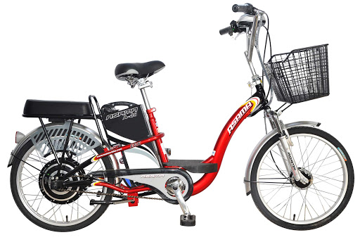 Mẫu xe đạp điện hãng Asama thể hiện cá tính